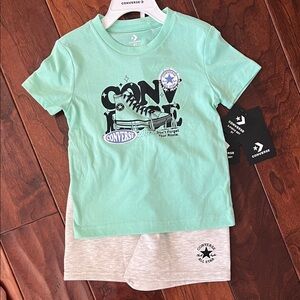 Converse Kids' Aqua Graphic Tee